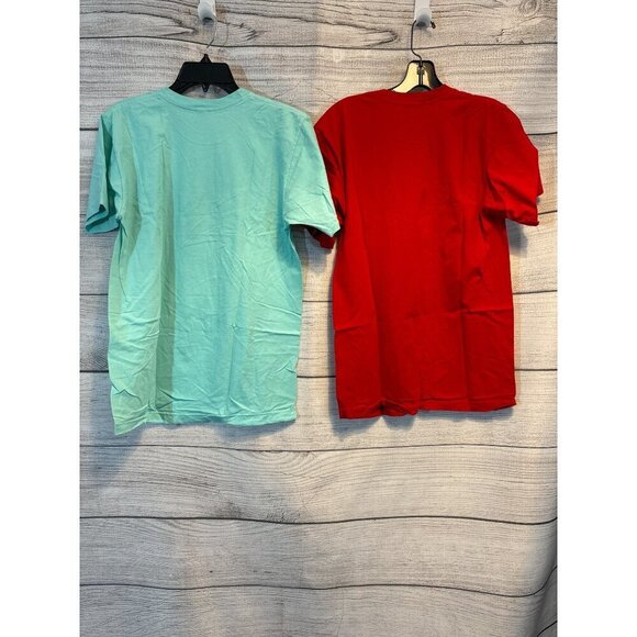 Two American Apparel Unisex Cotton Crewneck Tees Size M - Picture 3 of 3